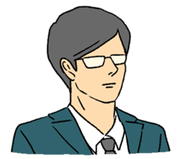 The Businessman Sticker sticker #1900509