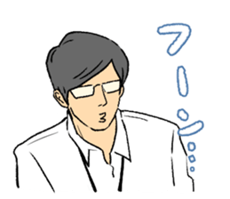 The Businessman Sticker sticker #1900512