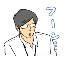 The Businessman Sticker sticker #1900512