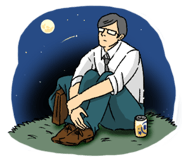 The Businessman Sticker sticker #1900538