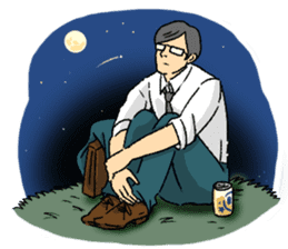 The Businessman Sticker sticker #1900538