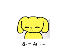 A Cute Dog With Long Ears sticker #1900634
