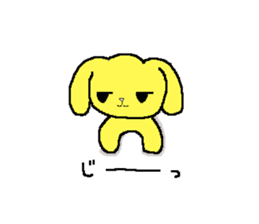 A Cute Dog With Long Ears sticker #1900635