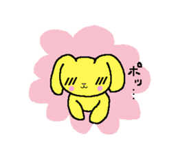 A Cute Dog With Long Ears sticker #1900643