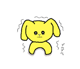 A Cute Dog With Long Ears sticker #1900650