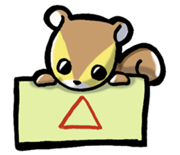 Squirrel's Lee and friends sticker #1900706