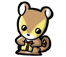 Squirrel's Lee and friends sticker #1900718