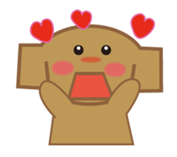 dog and pig. sticker #1900832