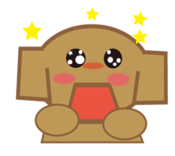 dog and pig. sticker #1900833