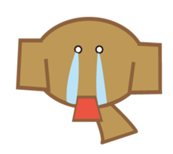 dog and pig. sticker #1900840