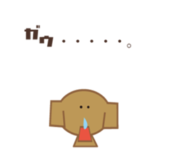 dog and pig. sticker #1900856