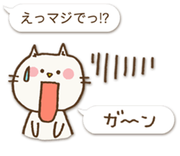 Talkative cat ver.2 sticker #1900865