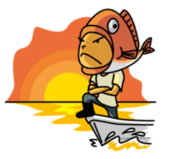 Uogashira family sticker #1901614