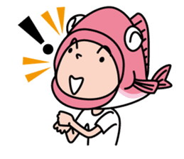 Uogashira family sticker #1901617