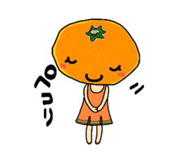 Lovely! Mikan-chan sticker #1901785