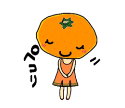 Lovely! Mikan-chan sticker #1901785