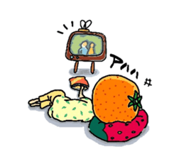Lovely! Mikan-chan sticker #1901786
