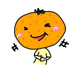 Lovely! Mikan-chan sticker #1901795