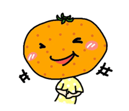 Lovely! Mikan-chan sticker #1901795