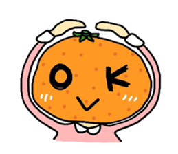 Lovely! Mikan-chan sticker #1901805
