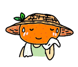 Lovely! Mikan-chan sticker #1901811