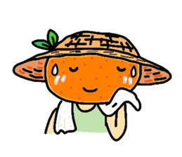 Lovely! Mikan-chan sticker #1901811