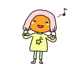 Lovely! Mikan-chan sticker #1901814