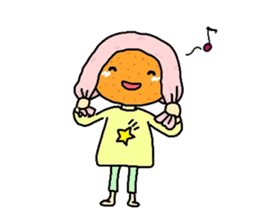 Lovely! Mikan-chan sticker #1901814