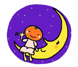 Lovely! Mikan-chan sticker #1901815