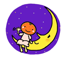 Lovely! Mikan-chan sticker #1901815