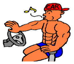 He is bodybuilder sticker #1901986