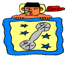 He is bodybuilder sticker #1901988