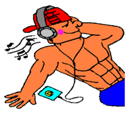 He is bodybuilder sticker #1902007