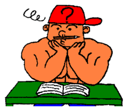 He is bodybuilder sticker #1902015