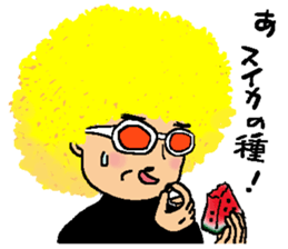 Law of Afro sticker #1902138