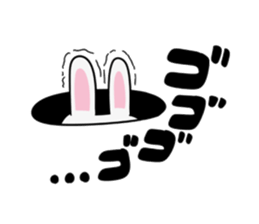 Gorilla not a Rabbit sticker #1902179