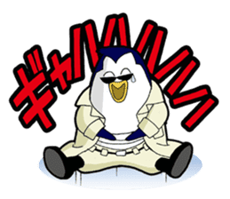 Yankee Penguin Johnny sticker #1902671