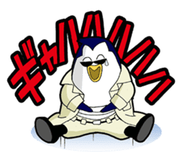Yankee Penguin Johnny sticker #1902671