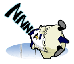 Yankee Penguin Johnny sticker #1902696