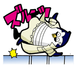 Yankee Penguin Johnny sticker #1902698