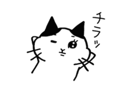 It is Nekonu- of the cat. sticker #1902830