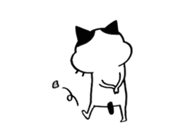 It is Nekonu- of the cat. sticker #1902852