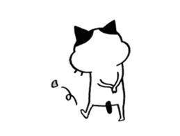 It is Nekonu- of the cat. sticker #1902852