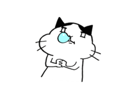 It is Nekonu- of the cat. sticker #1902857