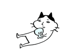 It is Nekonu- of the cat. sticker #1902859