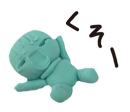 Doll of the clay sticker #1902917