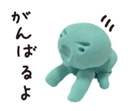 Doll of the clay sticker #1902936