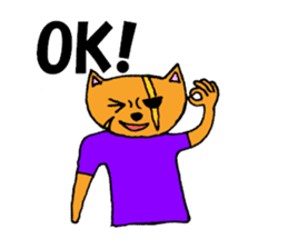 Dog man Inuyama Inuo sticker #1903063