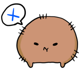 A green caterpillar and friends sticker #1903305