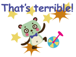 Panda trio Acrobat-Team sticker #1903426